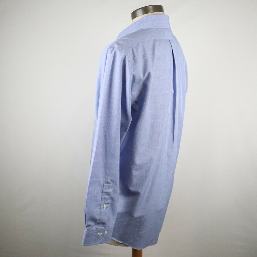 Brooks Brothers Shirt Mens 16-2/3 Regent Non Iron Button Up Plaid Long Sleeve - Picture 4 of 7